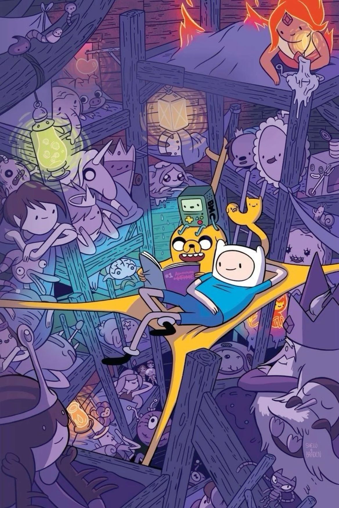 adventure time iphone wallpaper 0034