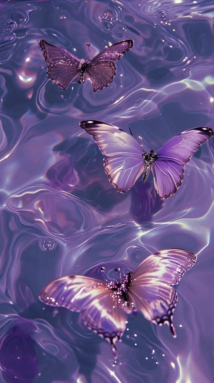 Iphone purple butterfly wallpaper: dive into stunning designs