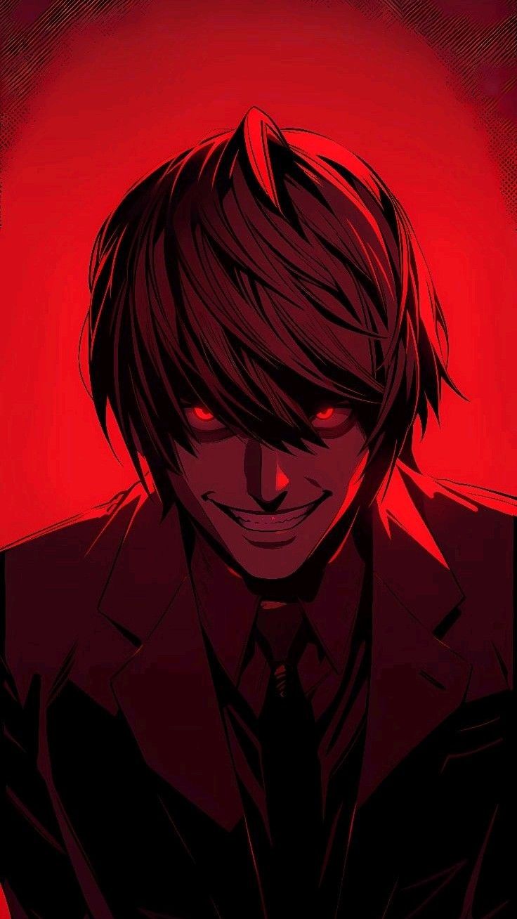 Iconic light yagami wallpaper iphone for anime fans 2024