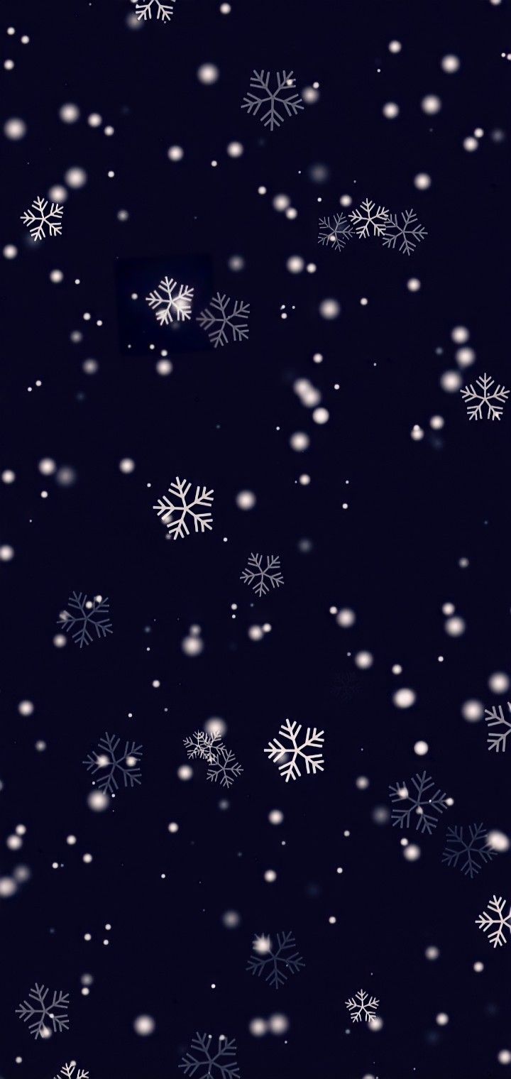 Adorable snowflake iphone wallpaper to embrace winters charm