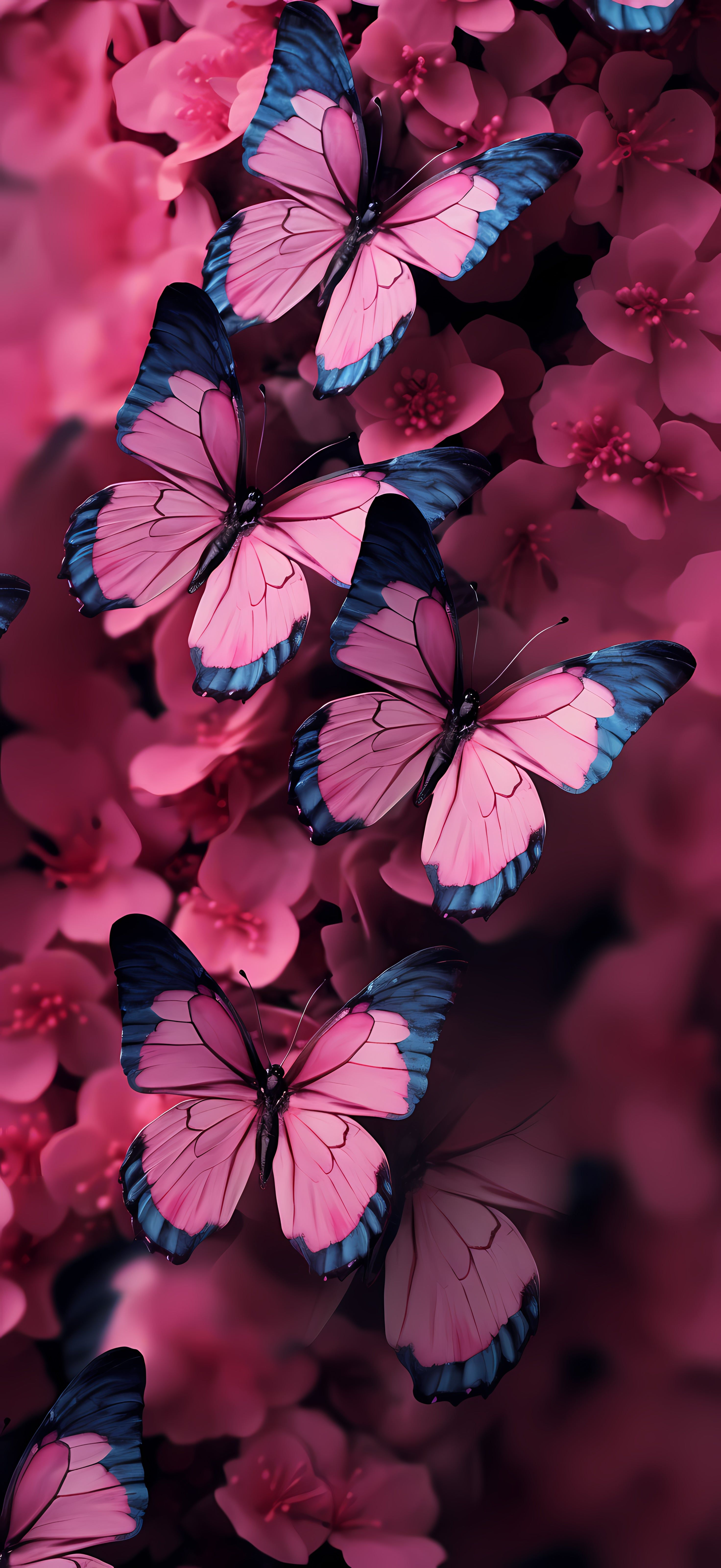 artistic butterfly wallpaper iphone