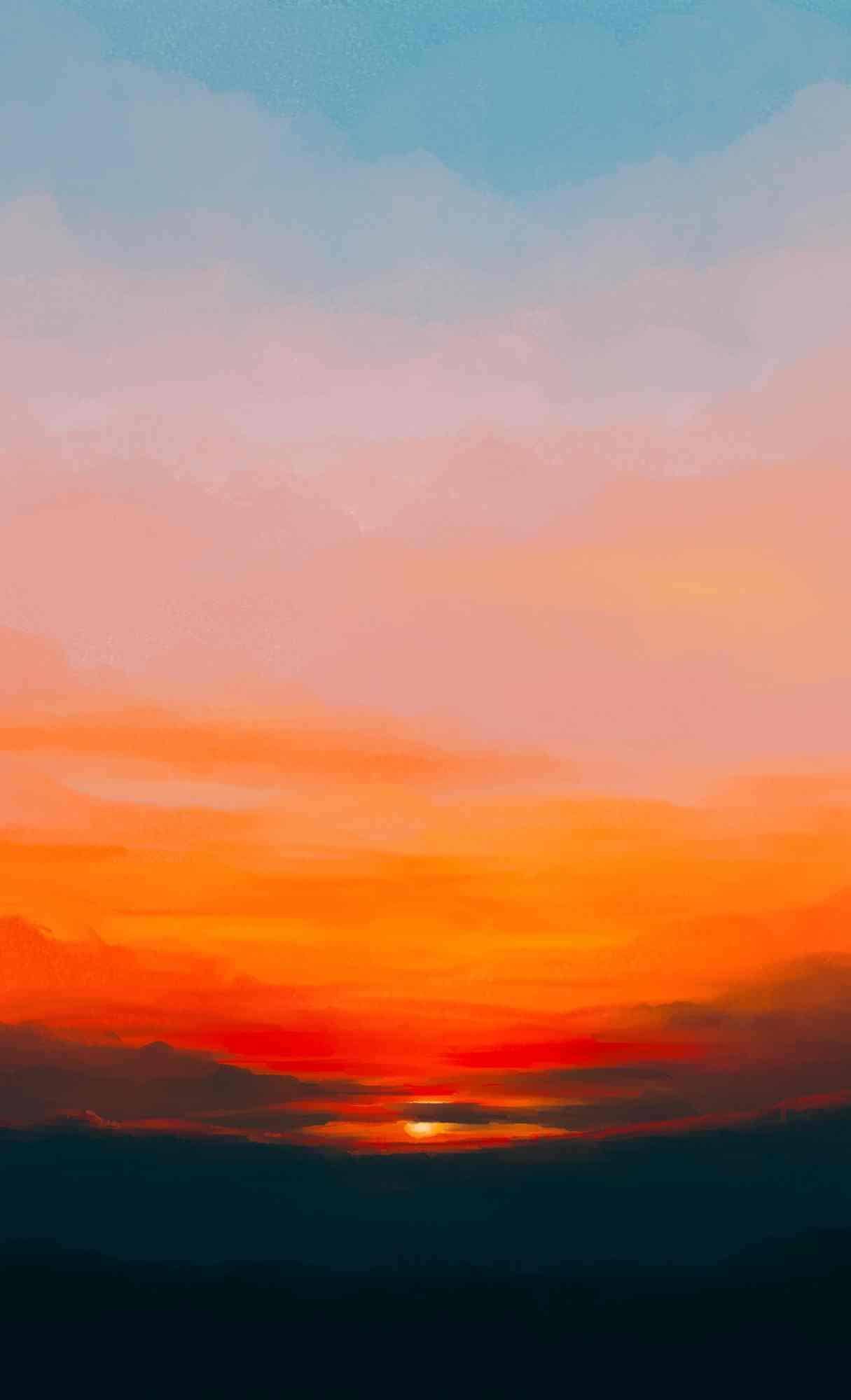 artistic peaceful iphone wallpaper illustrations