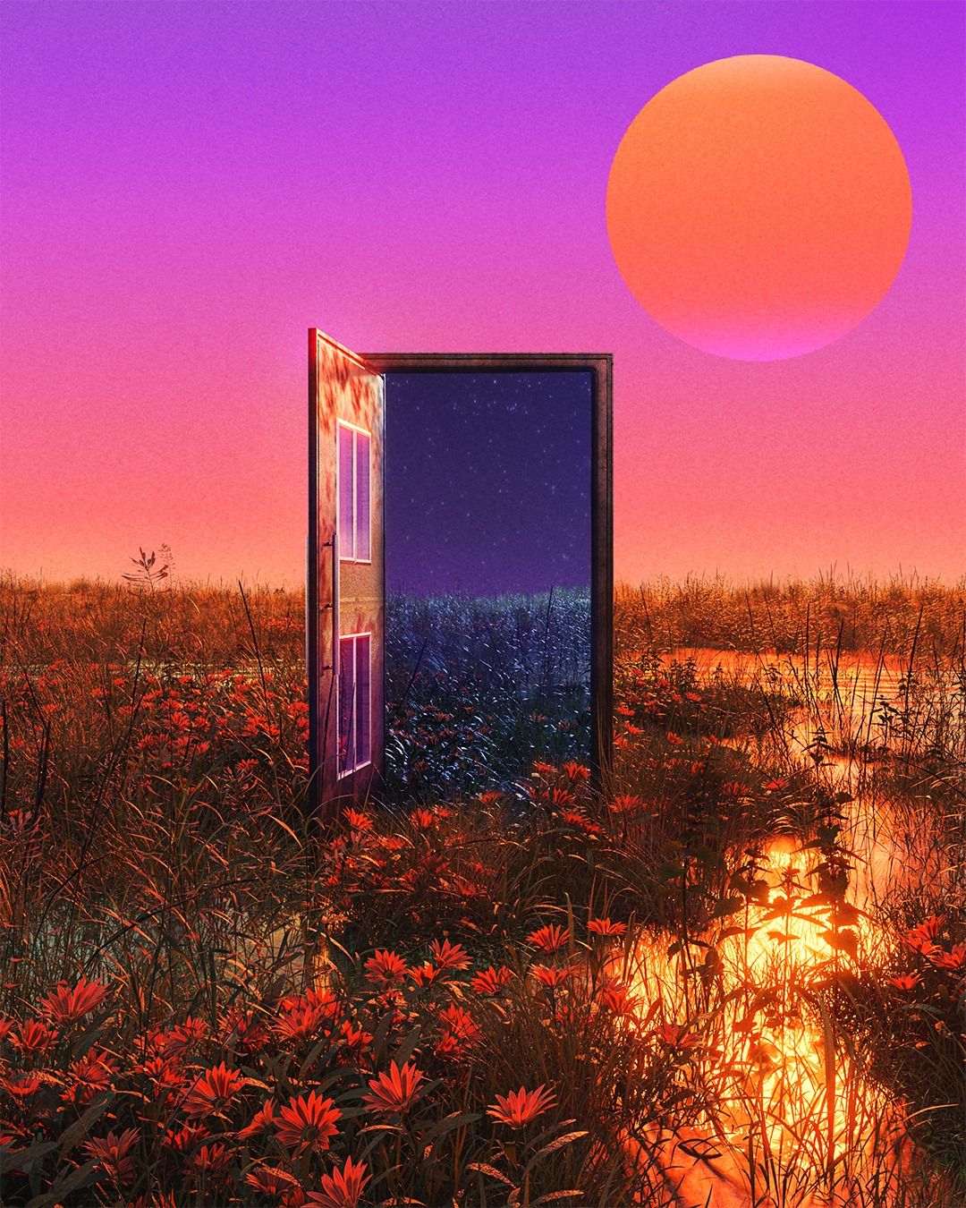 artistic vaporwave iphone wallpaper selections