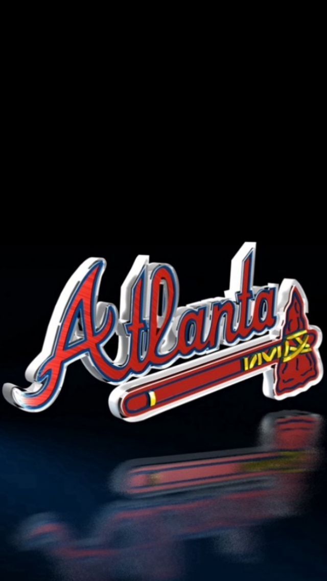 atlanta braves iphone wallpaper collection