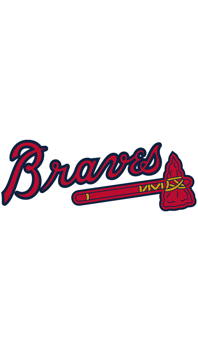 atlanta braves iphone wallpaper themes