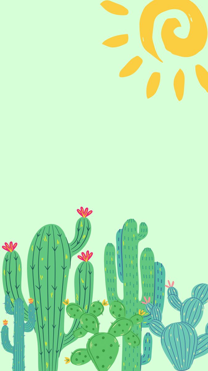 cactus wallpaper iphone 0044