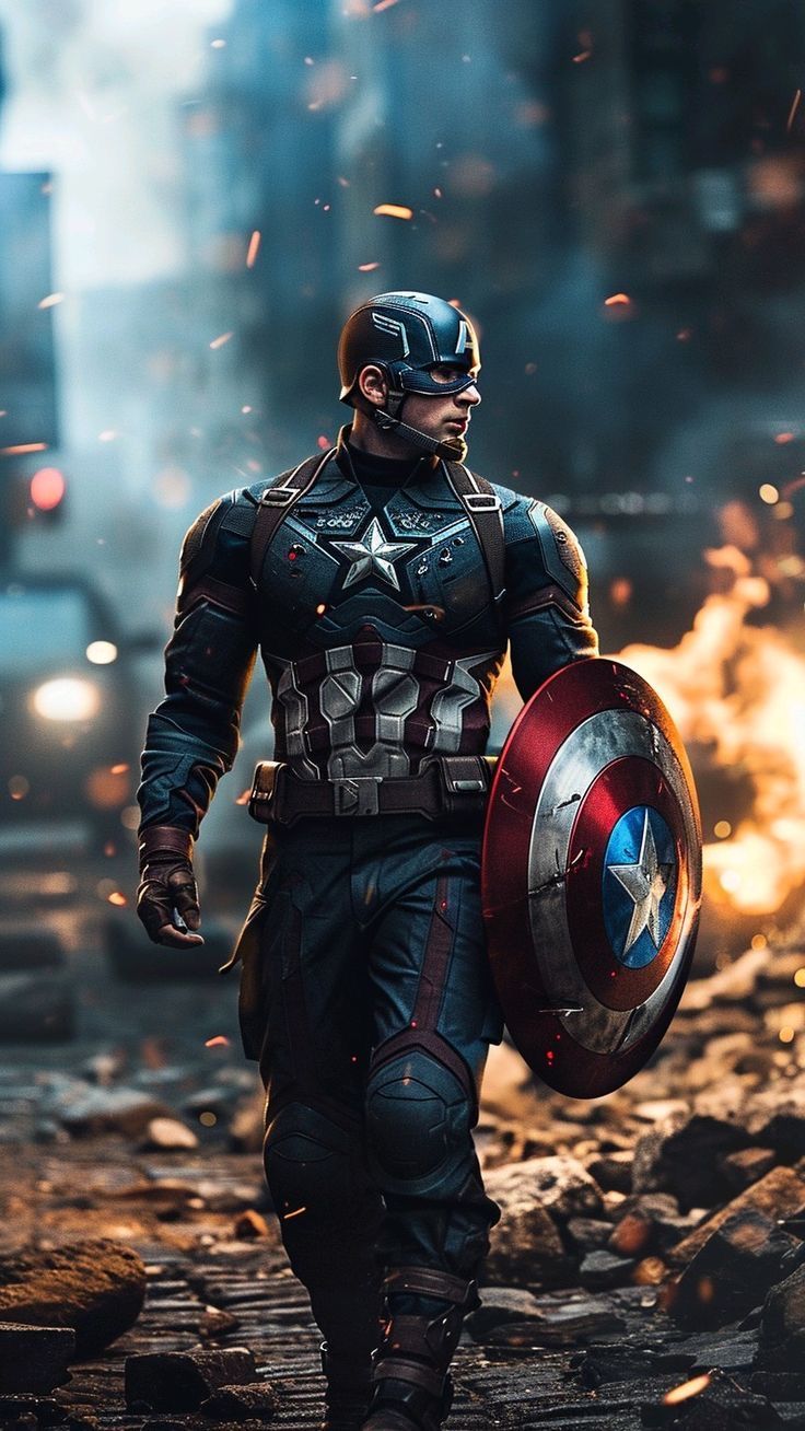 captain america comic wallpaper for iphone