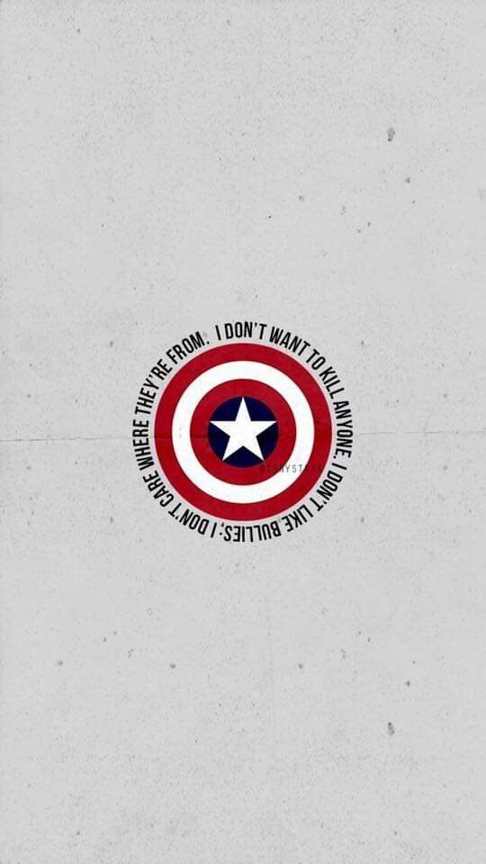 captain america logo wallpaper iphone