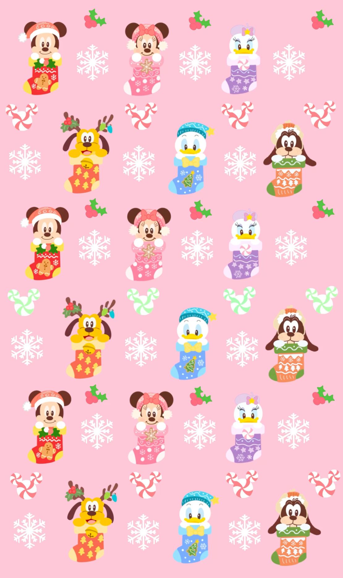 chic disney christmas iphone wallpaper styles