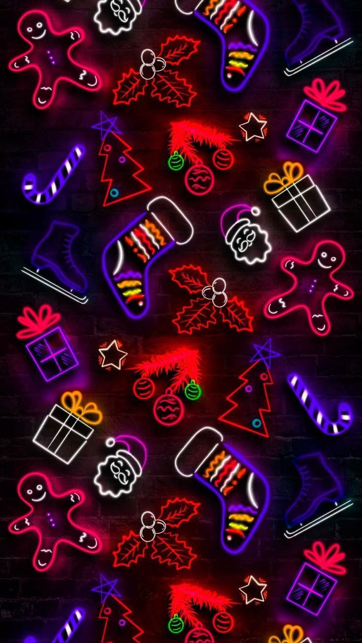 christmas lights wallpaper iphone 0041