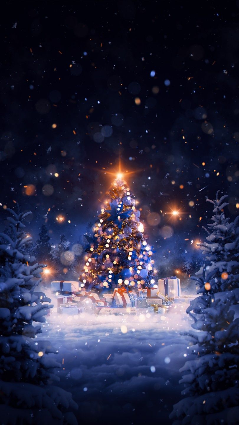 christmas wallpaper iphone 4k 0098