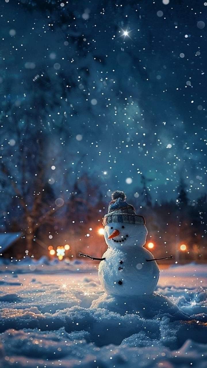 colorful snow art for iPhone wallpaper.