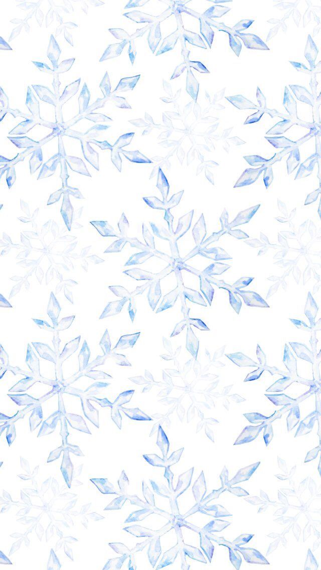 cool snowflake iphone wallpaper for winter