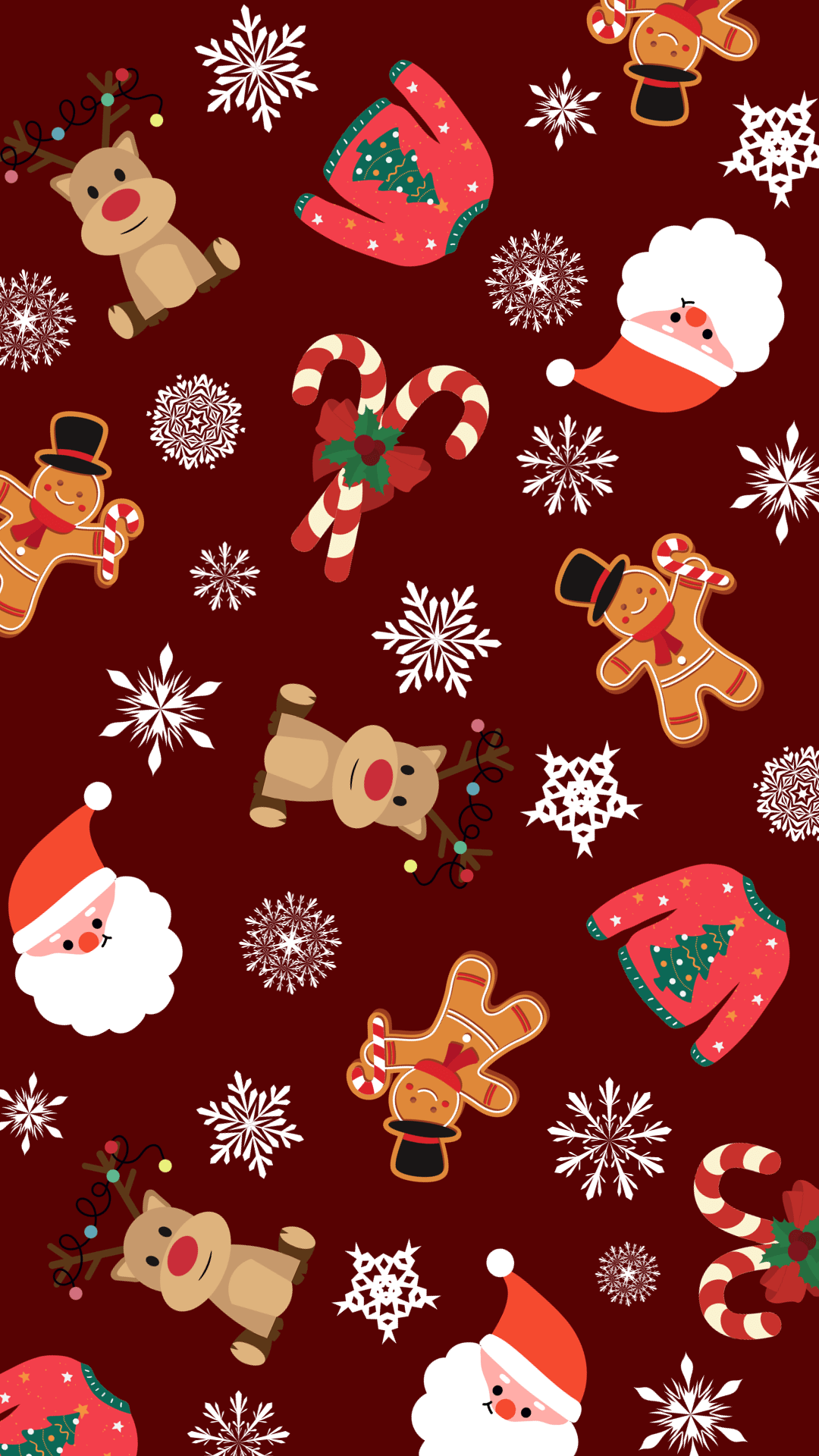 cozy christmas iphone wallpapers