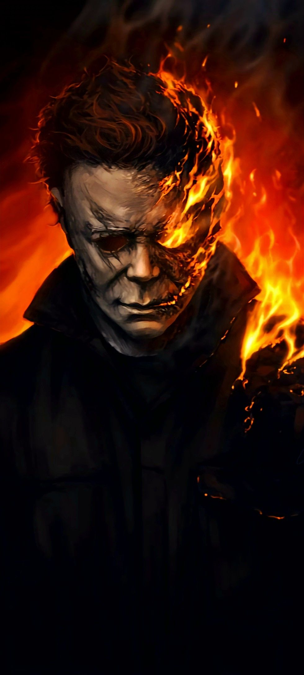 creepy michael myers wallpapers for your iphone