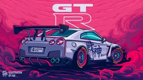 custom gtr wallpaper iphone art