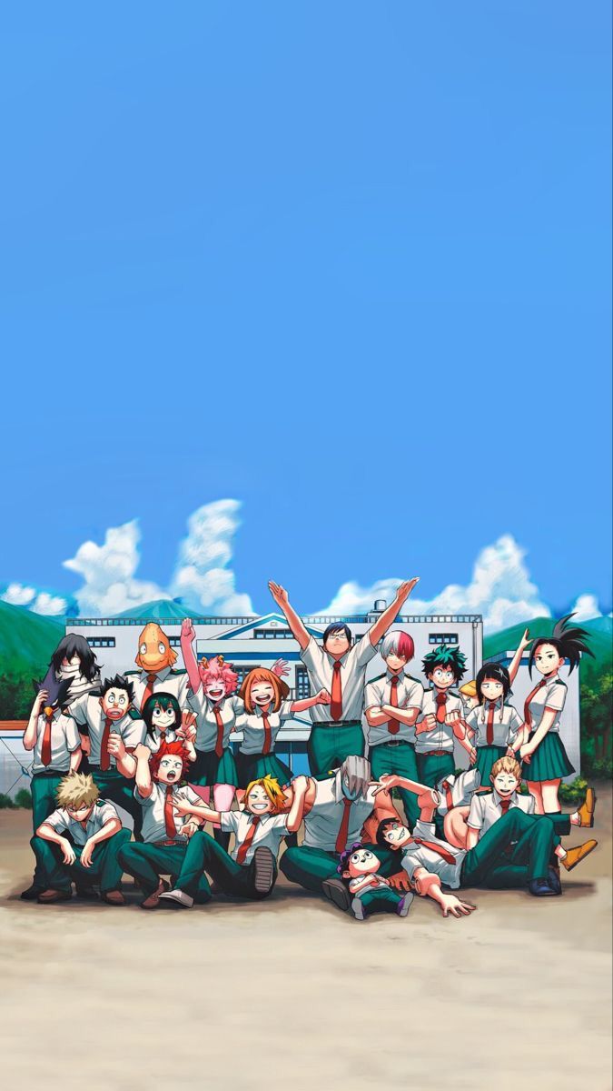 custom my hero academia iphone wallpaper