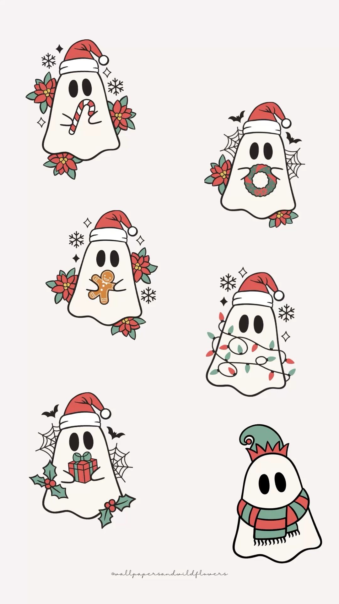 cute christmas iphone lock screen wallpaper