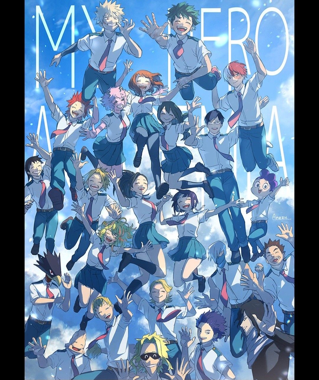 cute my hero academia iphone wallpaper