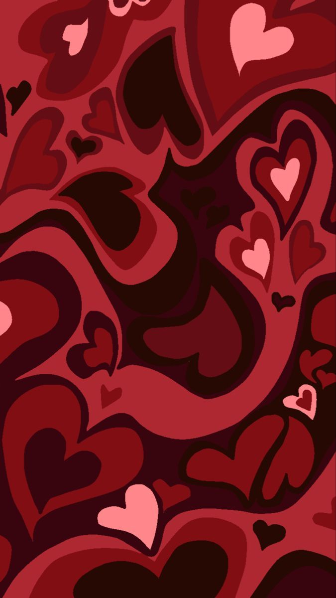 cute red wallpaper iphone 0021