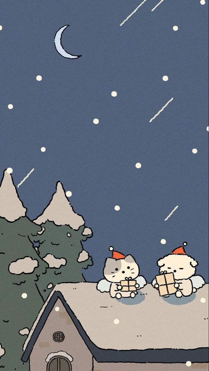 cute winter iPhone wallpapers