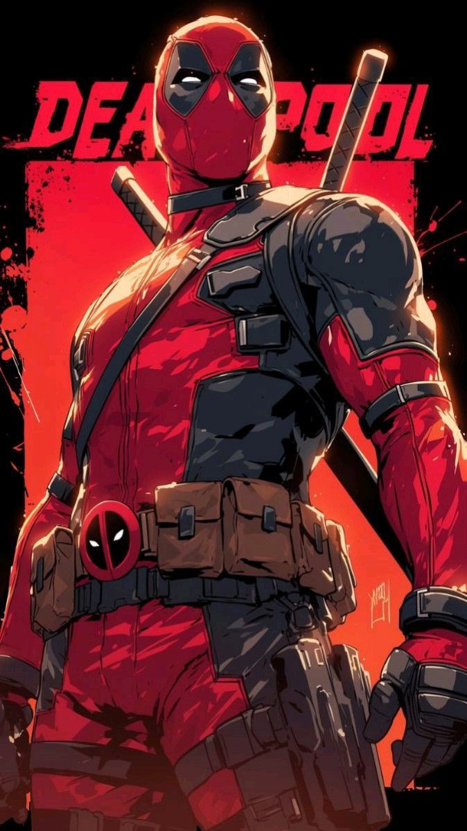 deadpool themed wallpaper for iphone