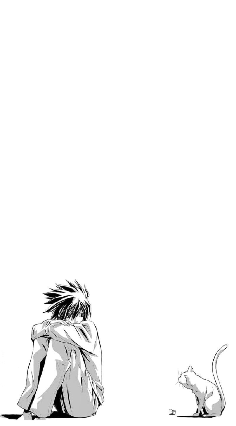 death note characters wallpaper for iphone