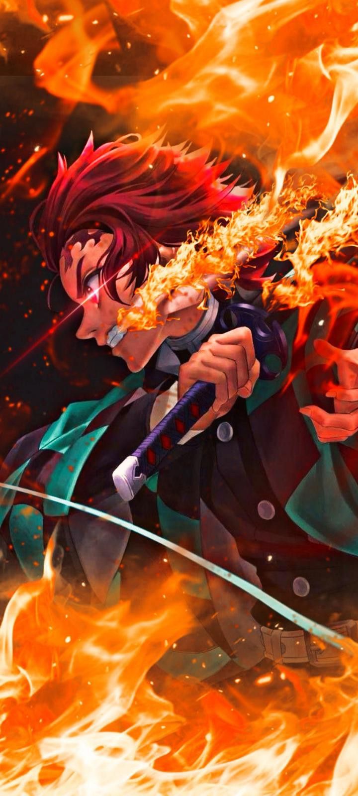 demon slayer 4k wallpaper iphone