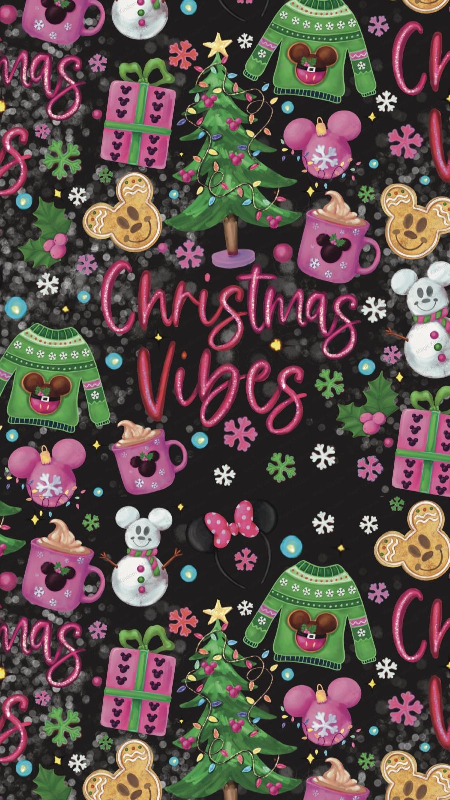 disney christmas iphone wallpaper 0024