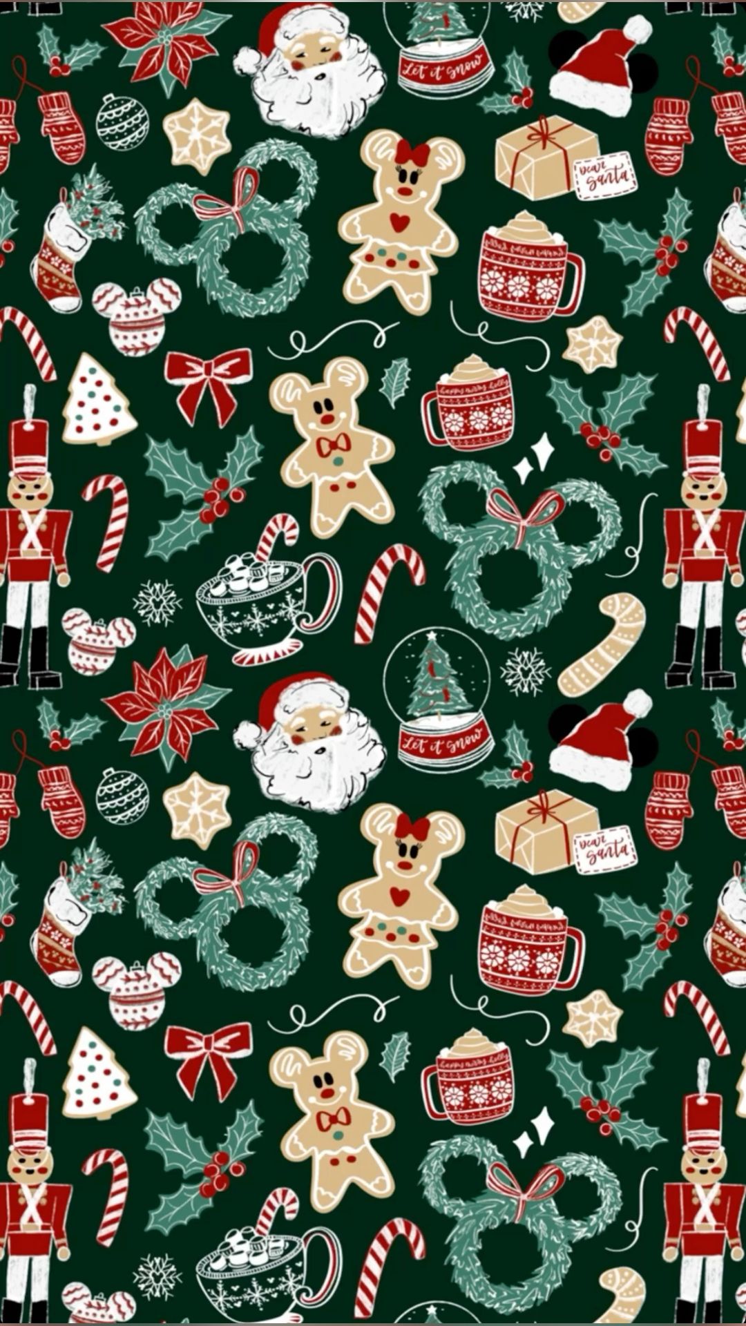 disney christmas iphone wallpaper 0044