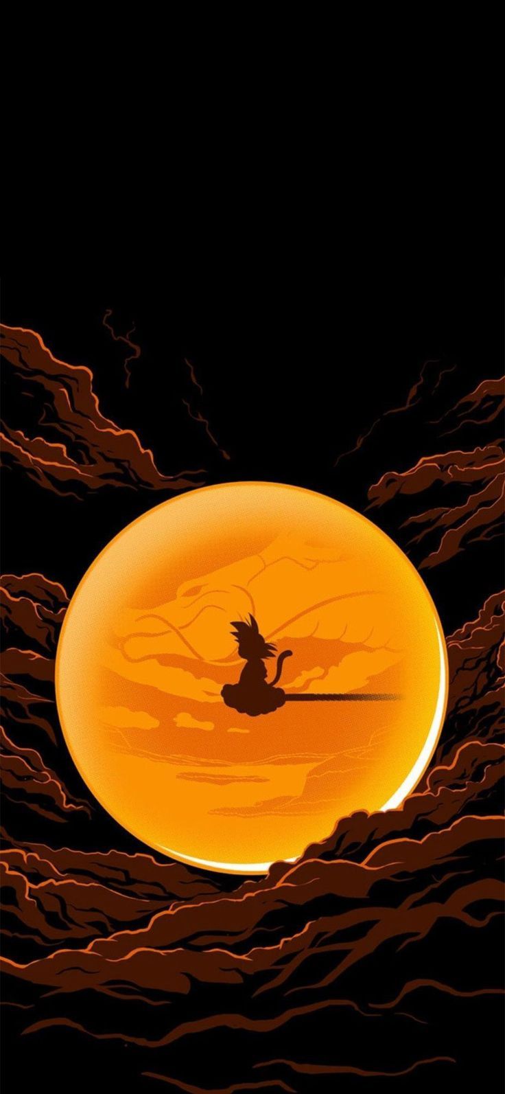 dragon ball z themed wallpapers for iphone