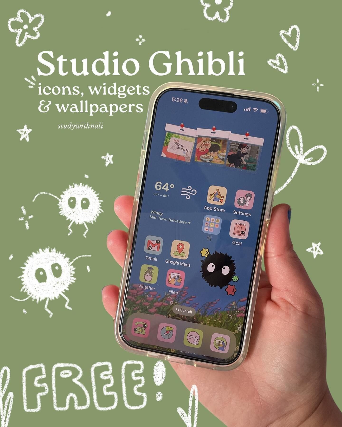 elegant studio ghibli wallpaper iphone backgrounds