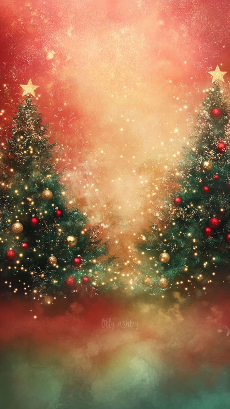 enchanting christmas lights wallpaper for iphone