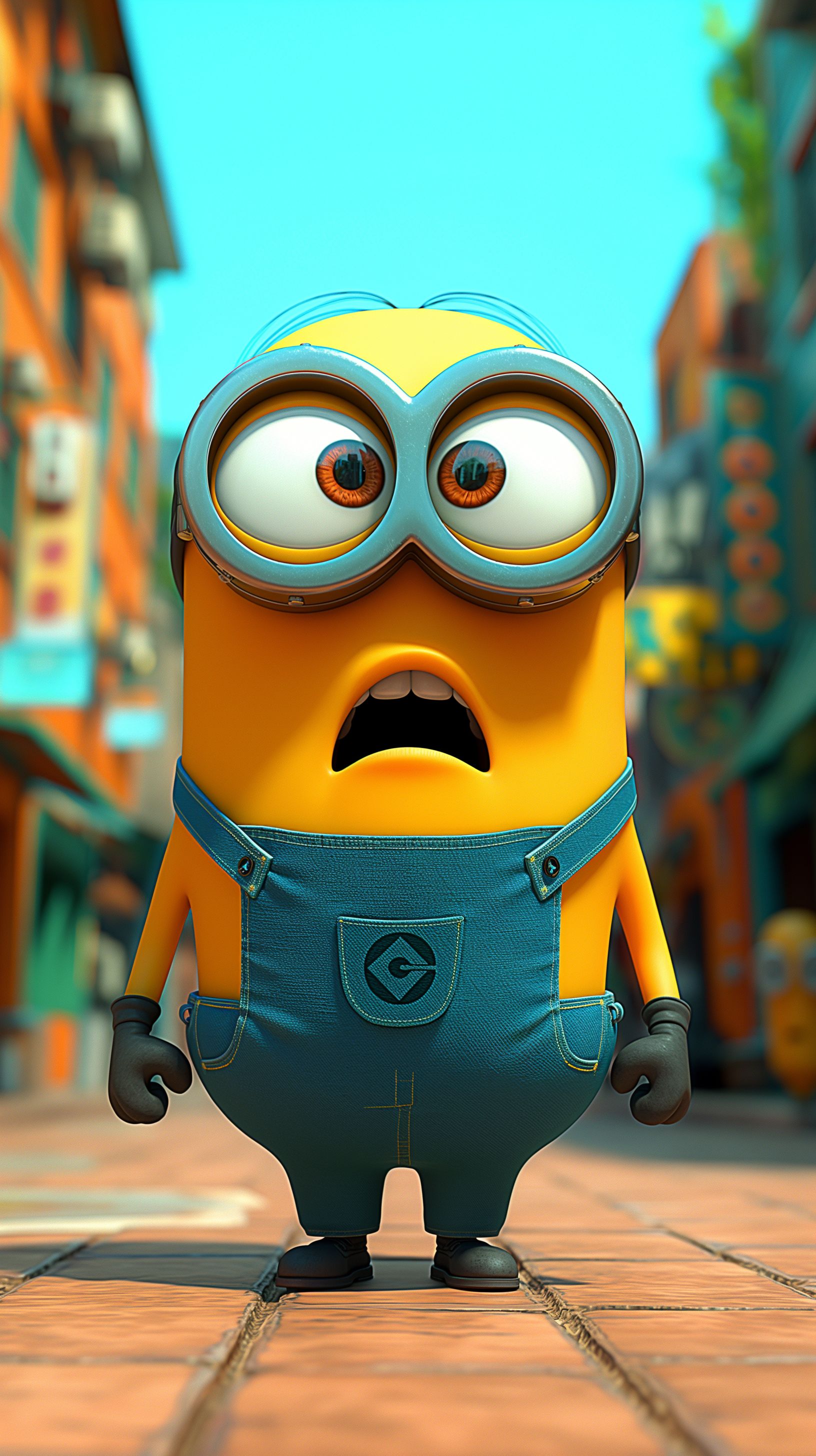 fan art iPhone minions wallpaper variations