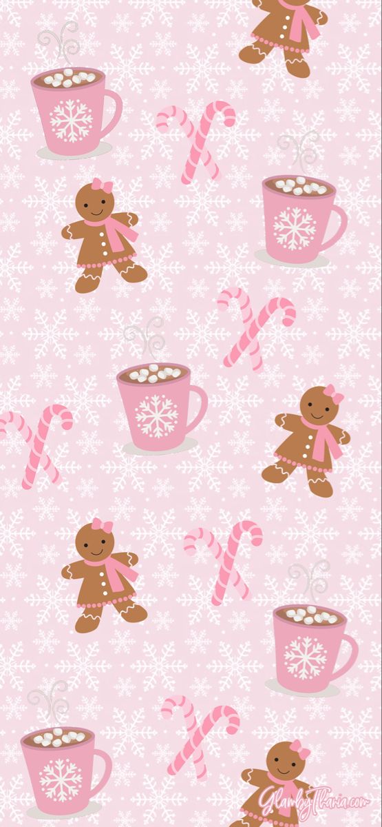 festive girly winter wallpaper iphone patterns