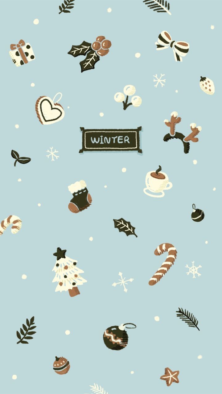 girly winter wallpaper iphone 0050