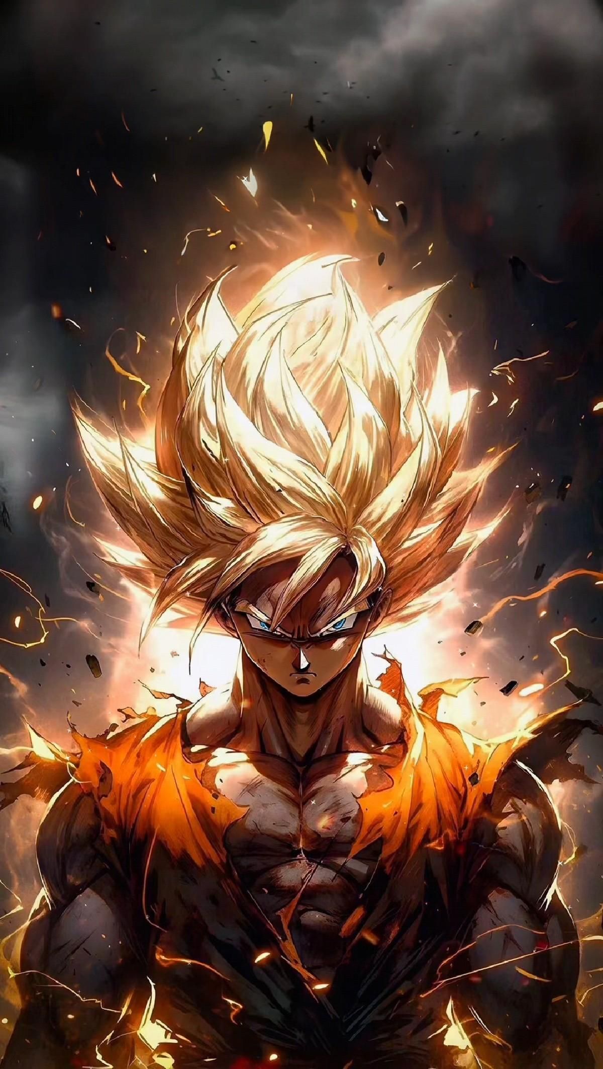 Goku and friends wallpaper for iPhone