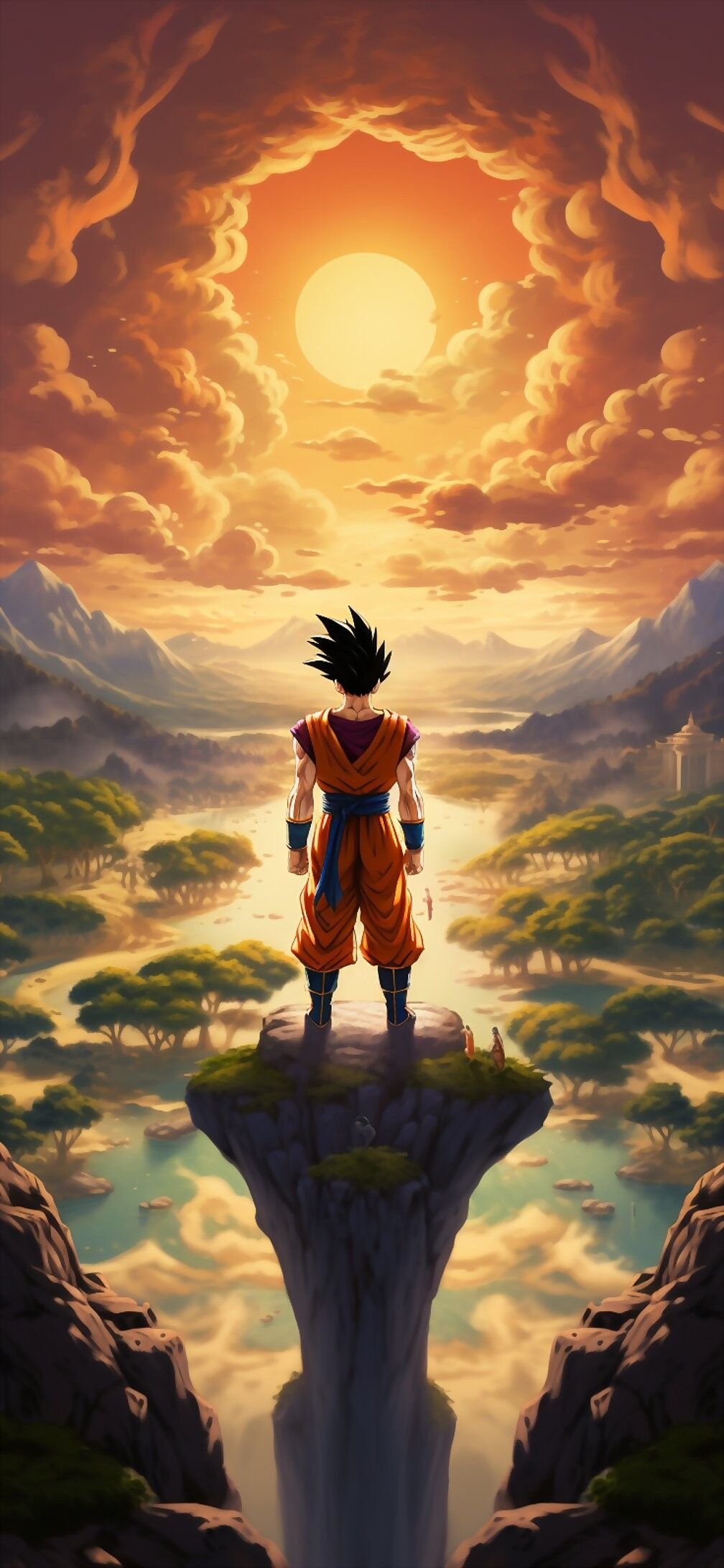 Goku ultra instinct wallpaper iPhone