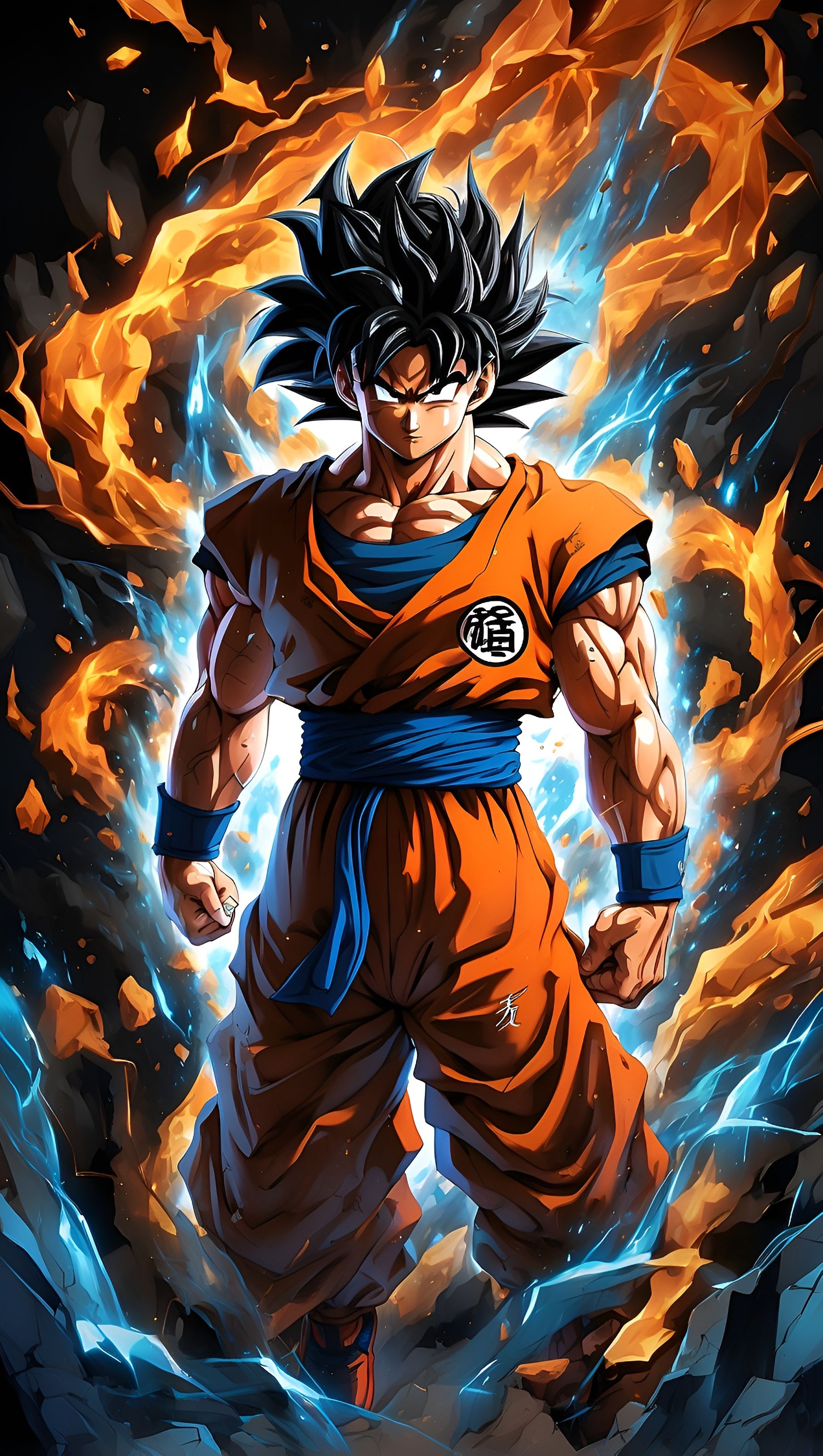 Goku wallpaper iPhone background