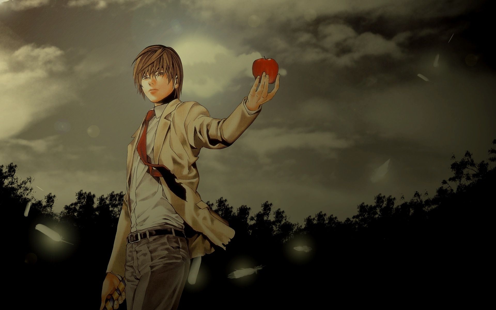 HD light yagami wallpapers for iPhone devices