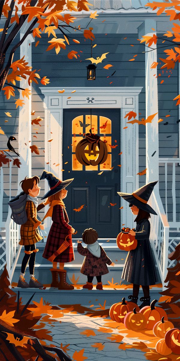 high-definition Halloween iPhone lock screen backgrounds