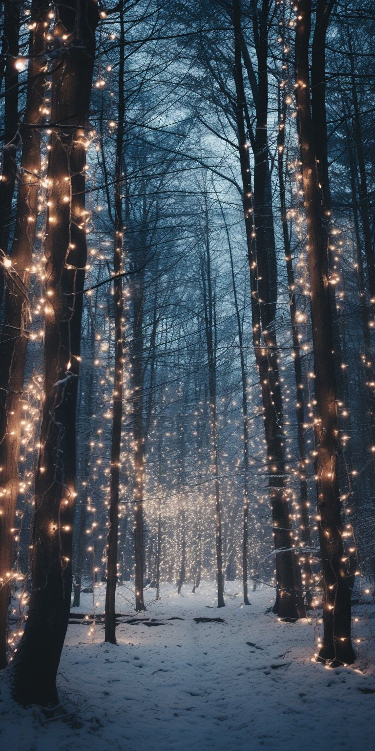 high-quality winter wonderland iphone wallpaper