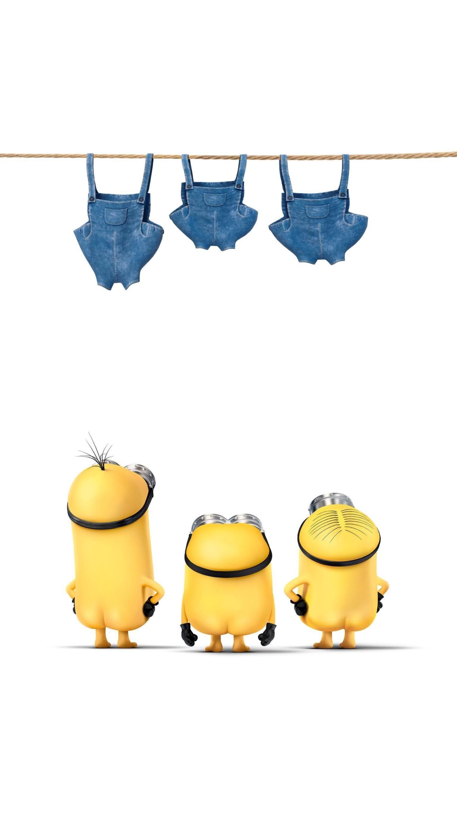 high-resolution iPhone minions wallpaper