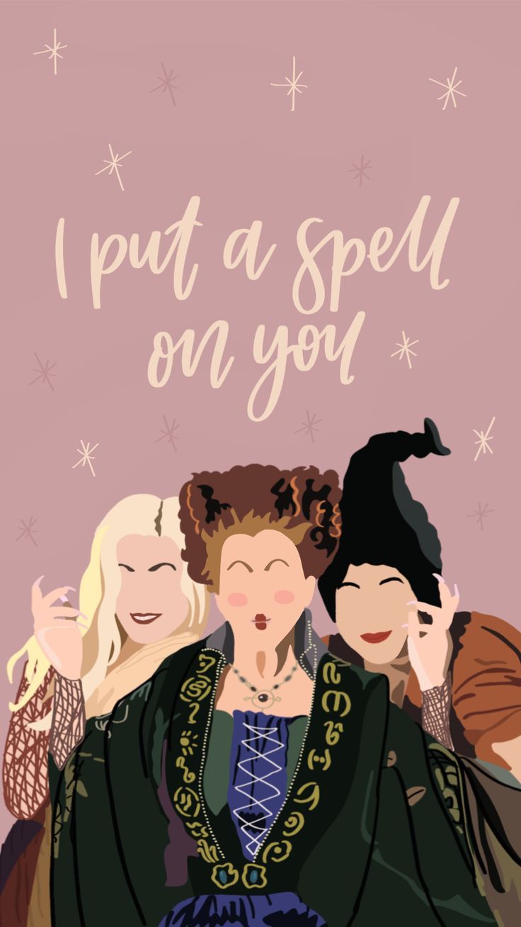 hocus pocus characters wallpaper iphone