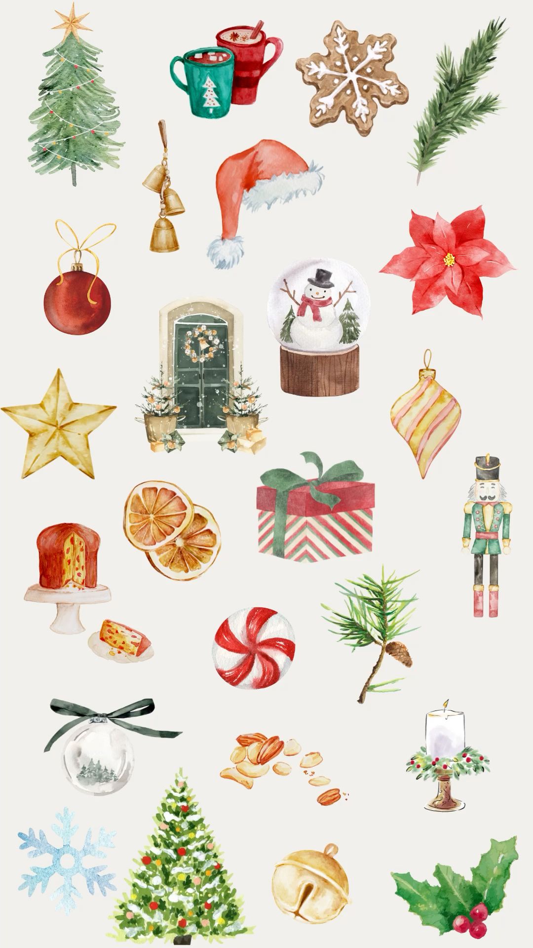 holiday themed iphone wallpaper