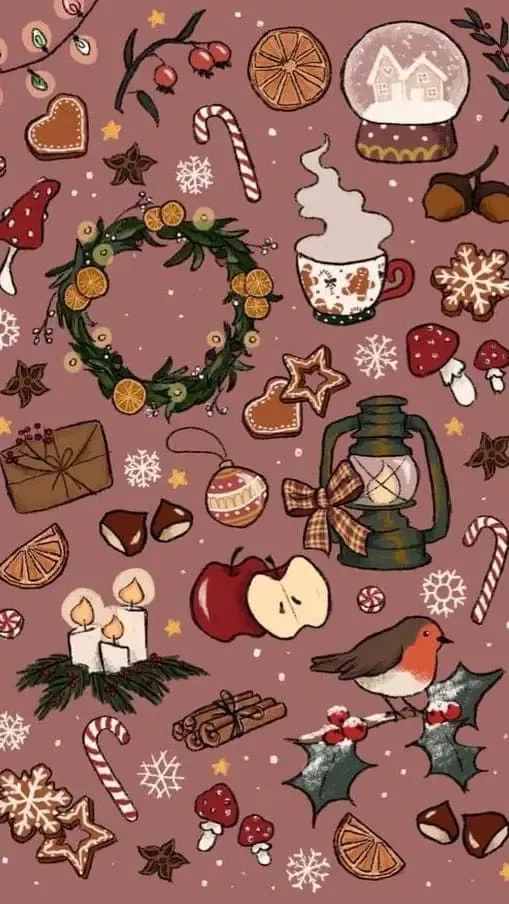 holiday-themed iphone wallpapers