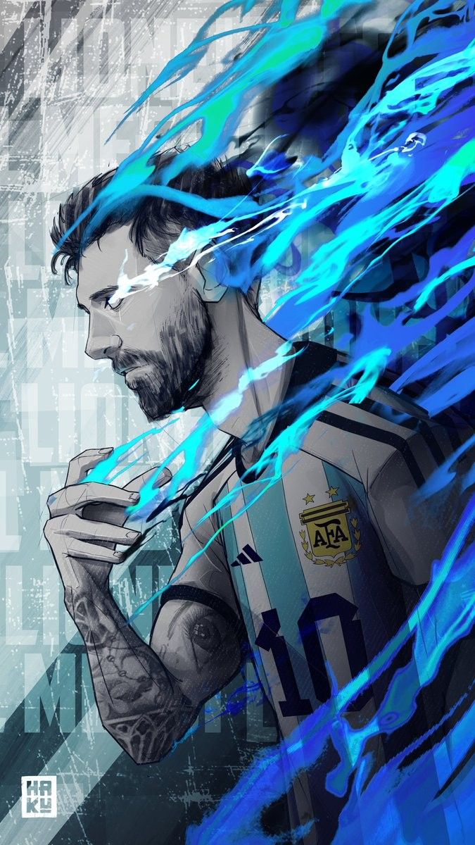 iconic messi iphone wallpaper