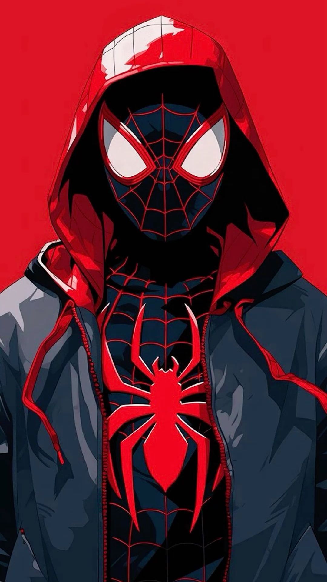 iconic miles morales iphone wallpaper examples