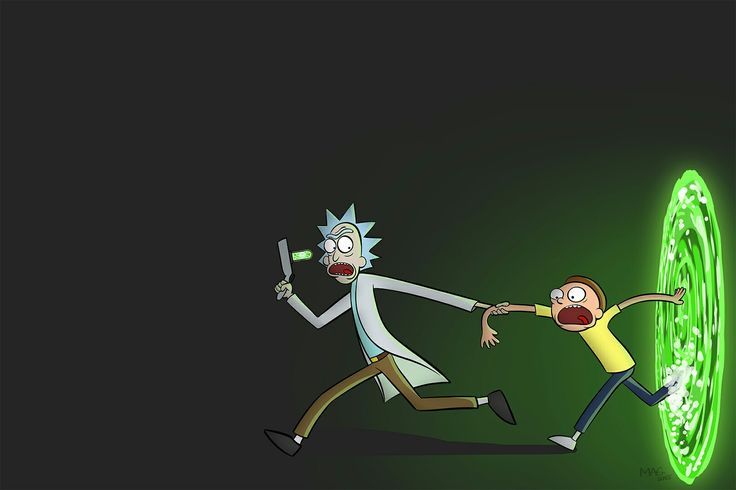 iphone backgrounds rick and morty