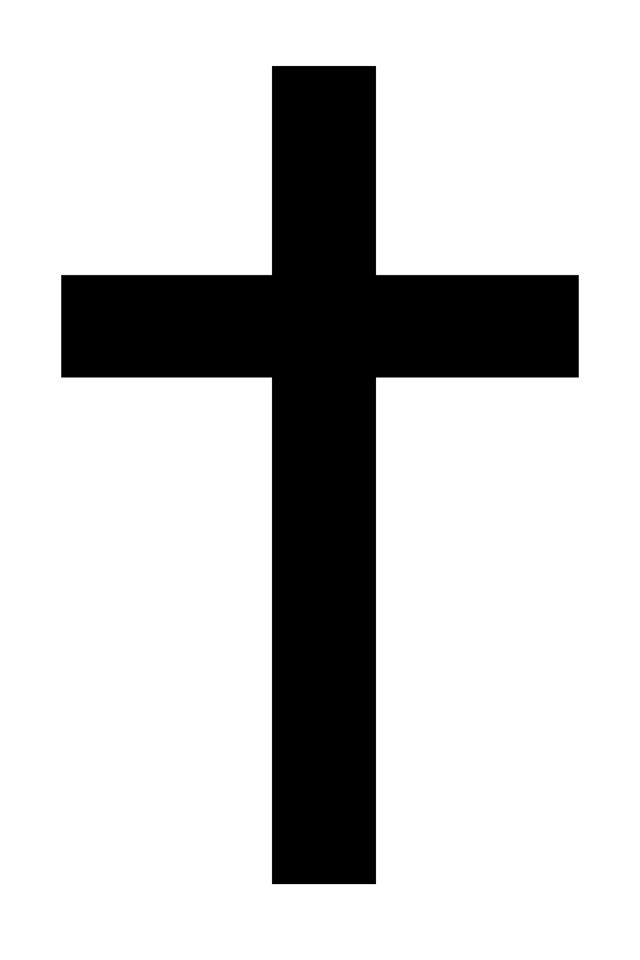 iphone black cross wallpaper 0059